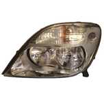 Far fata Renault Scenic 1 1999-2003, bec H1+H7, partea stanga, regl electrica, Original 7701047604, cu reflector silver