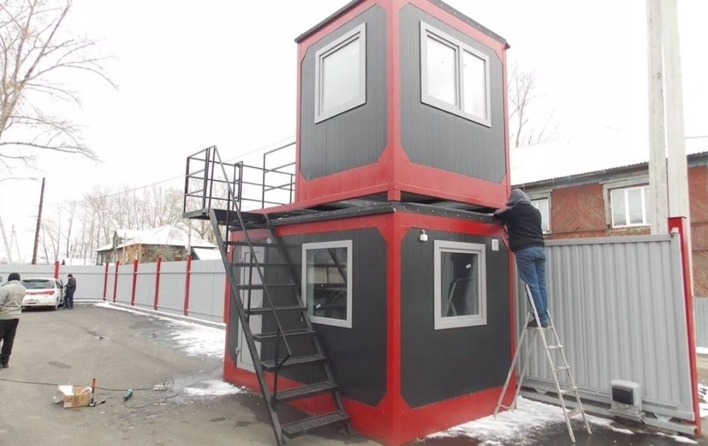 Павильоны утеплённые киоски будки