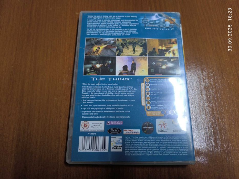 The Thing PC компютърна игра