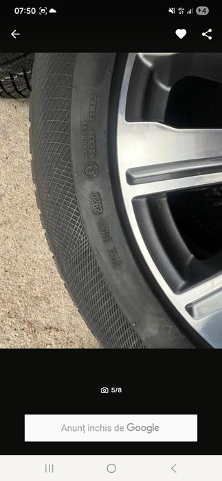 Jante Mercedes G-Class W463 W465 anvelope iarna Noi 265 55 19