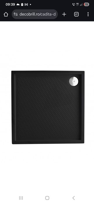 Cadita neagra de dus