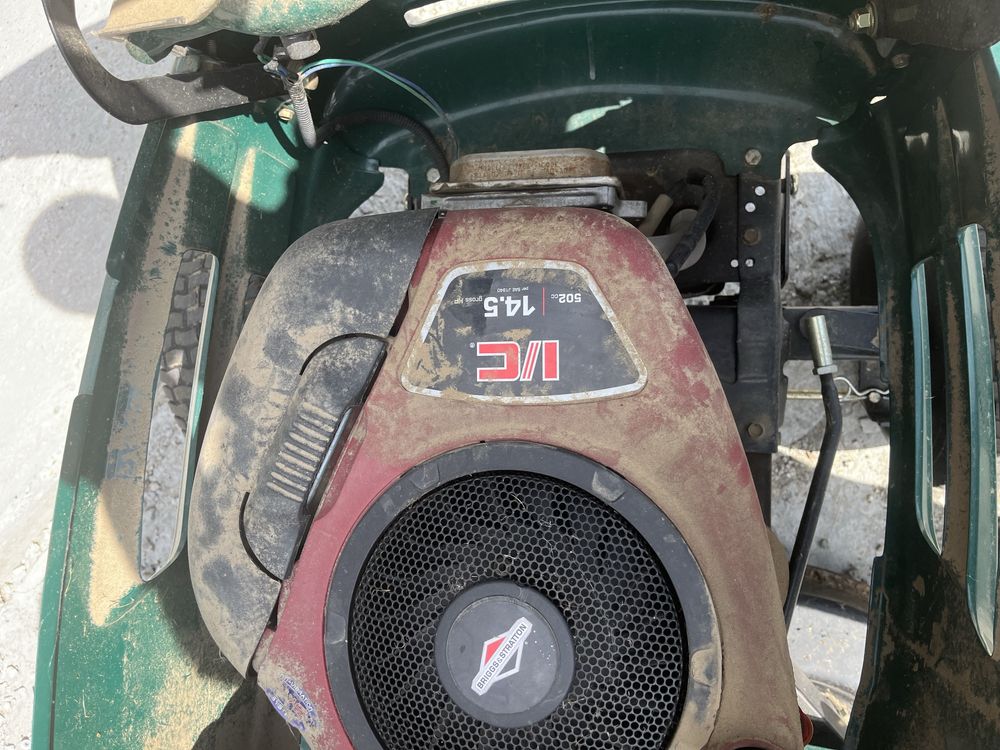 Tractoras gazon 14,5cp. Motor bridge stratton