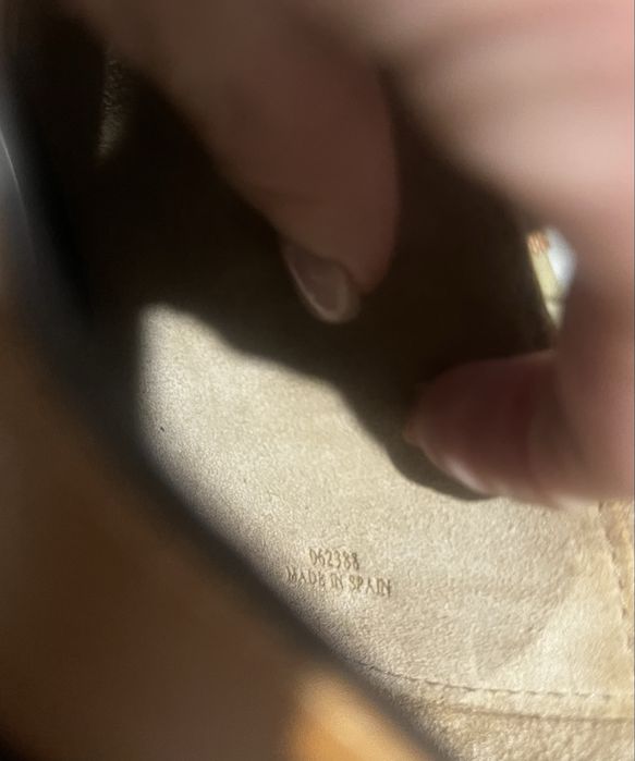 Loewe чанта, естествена кожа