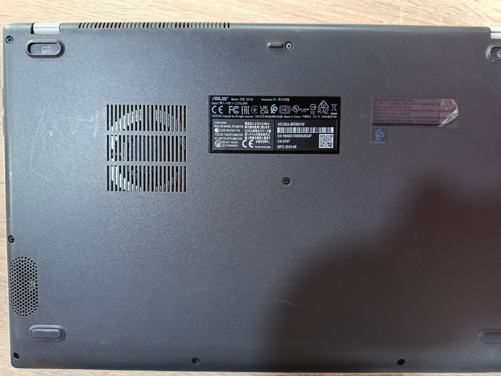 Notbook Asus X515ES