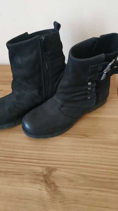 Cizme scurte dama piele