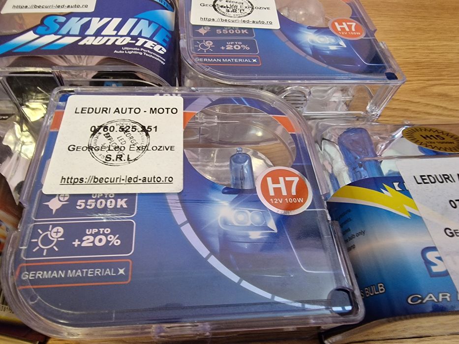 Becuri halogen-H1-H16