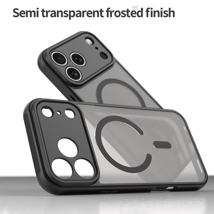 Калъф techsuit halofrost ii magsafe за iphone 17 pro в черен цвят