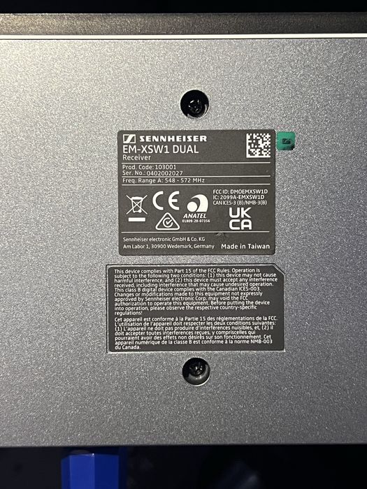 Срочно Sennheiser XSW 1-835-A DUAL