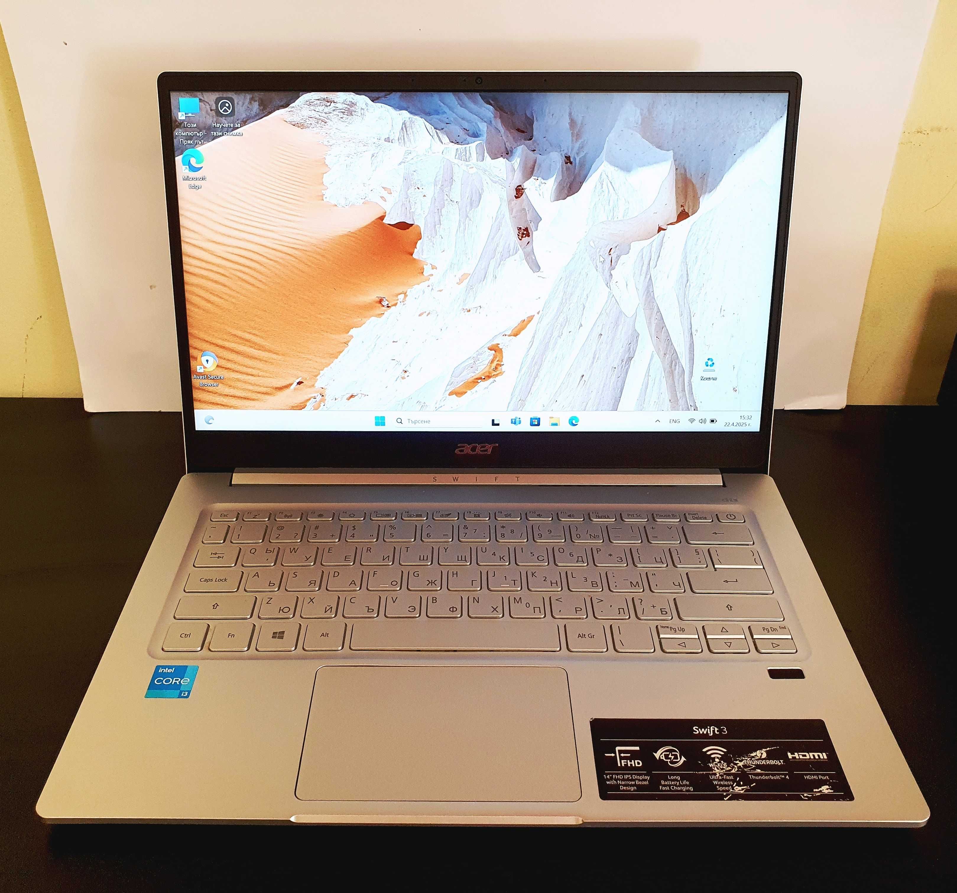 Лаптоп ACER Swift