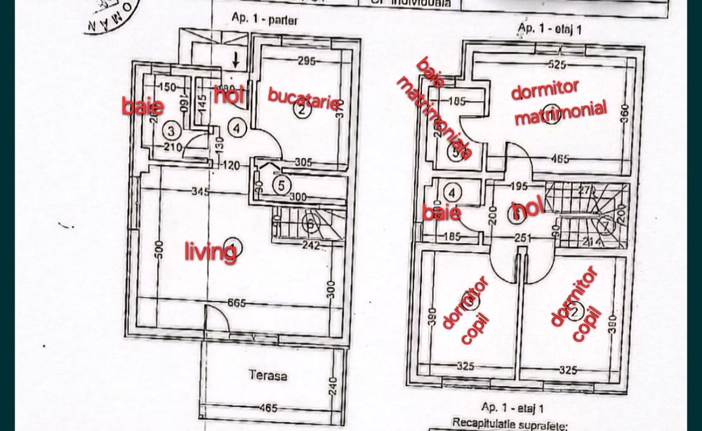 Particular, vând casă/vilă 5 camere în Roșu, Chiajna, mobilata+utilată