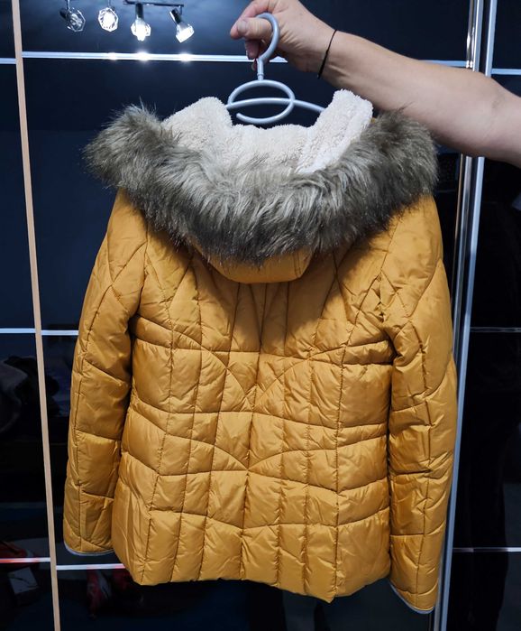 Geaca groasa dama muștar M District