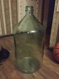 Стеклянный бутыль 20 литров.
