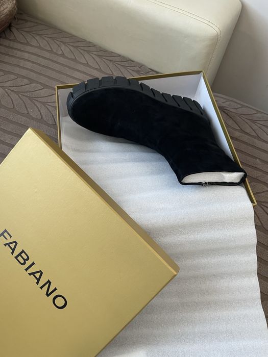 Боти от велур Fabiano