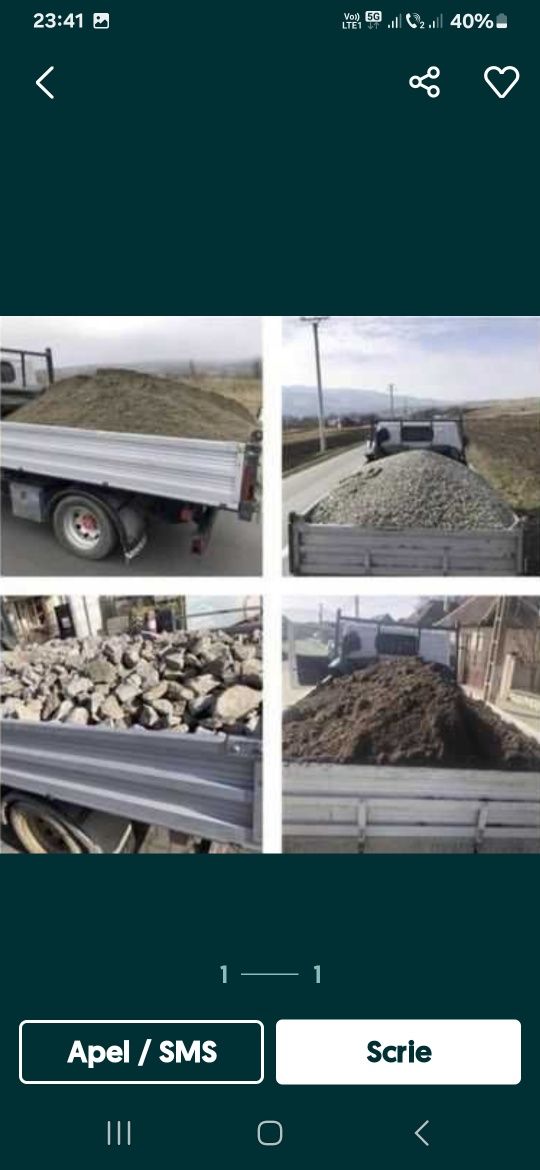 NISIP-SORT.                          Transport Agregate