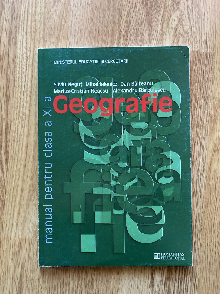 Manual Geografie clasa a XI-a