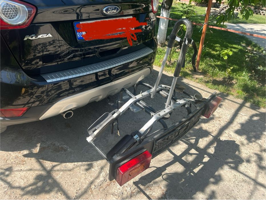 Suport Jetbag 2 biciclete cu prindere pe carlig, semnalizari