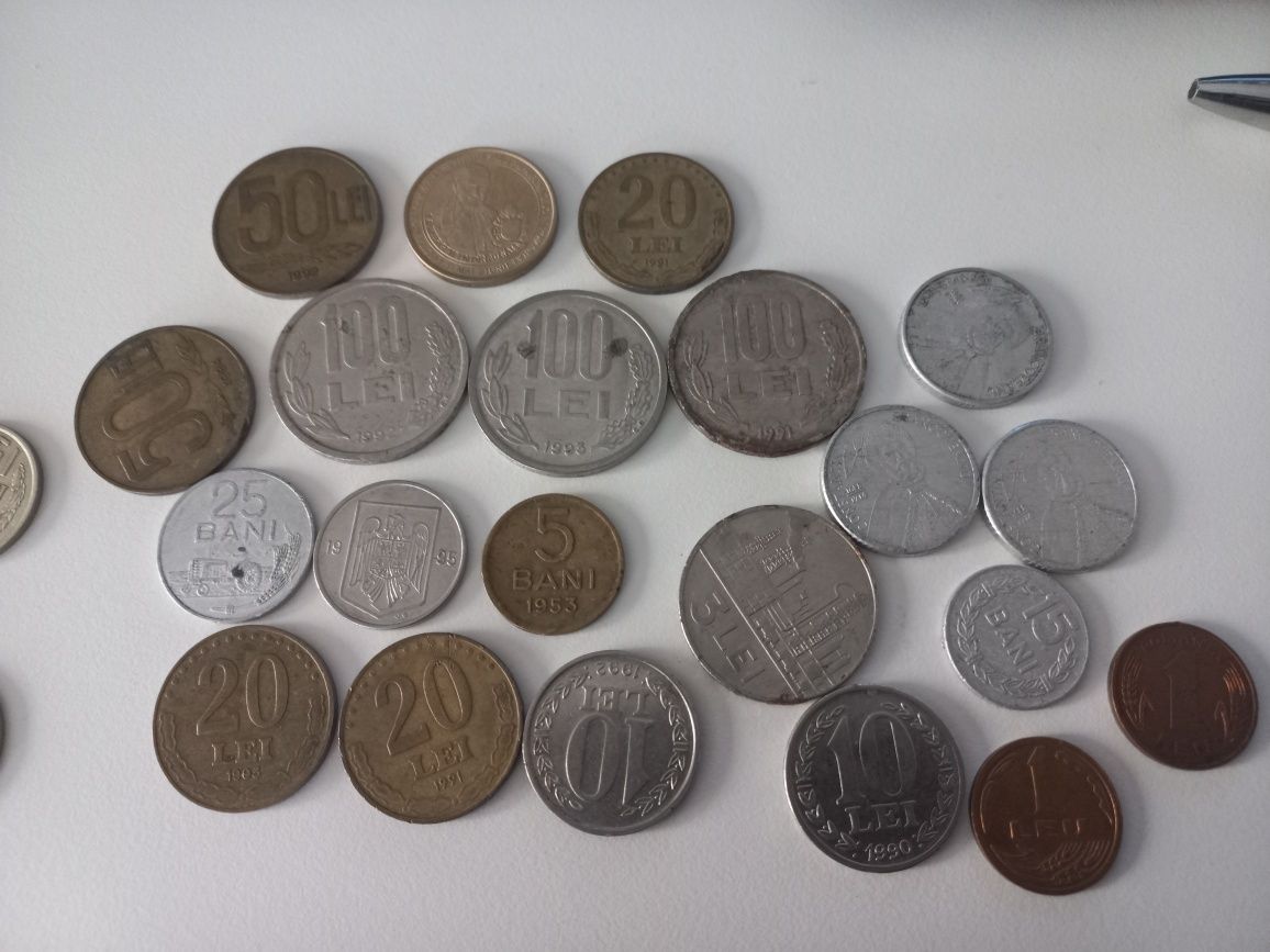 Lot monede România și URSS