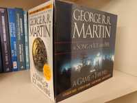 Vând set 5 cărți Game of Thrones engleza