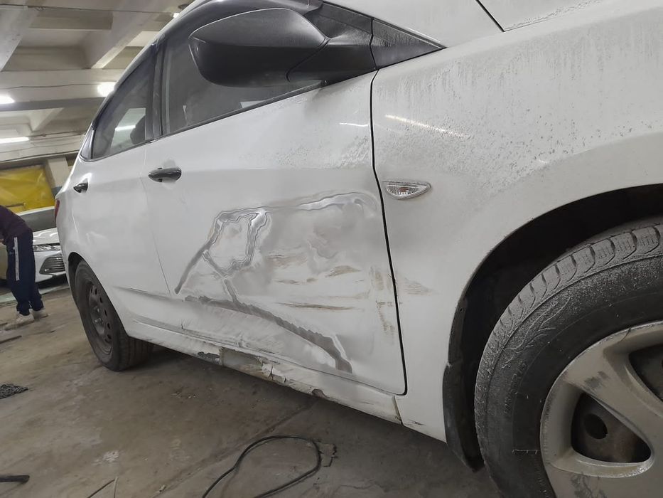 Ремонт бамперов покраска левый берег