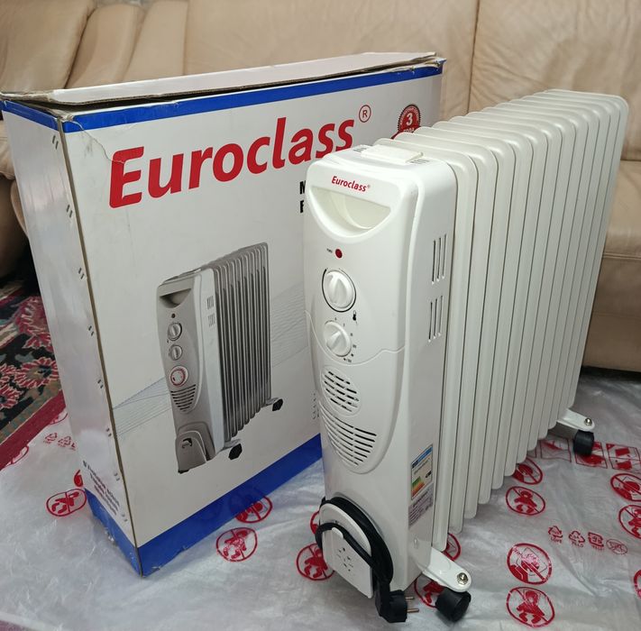 Масляный обогреватель Euroclass 13 секций.В идеальном состоянии.
