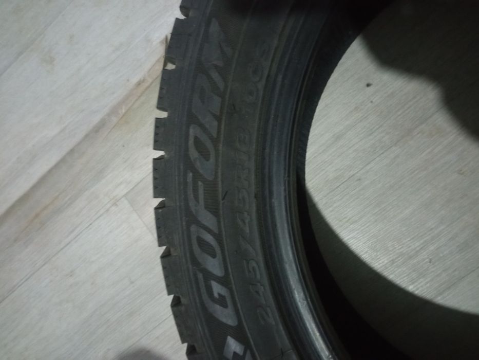 Зимние шины көп жүрмеген жаңа
