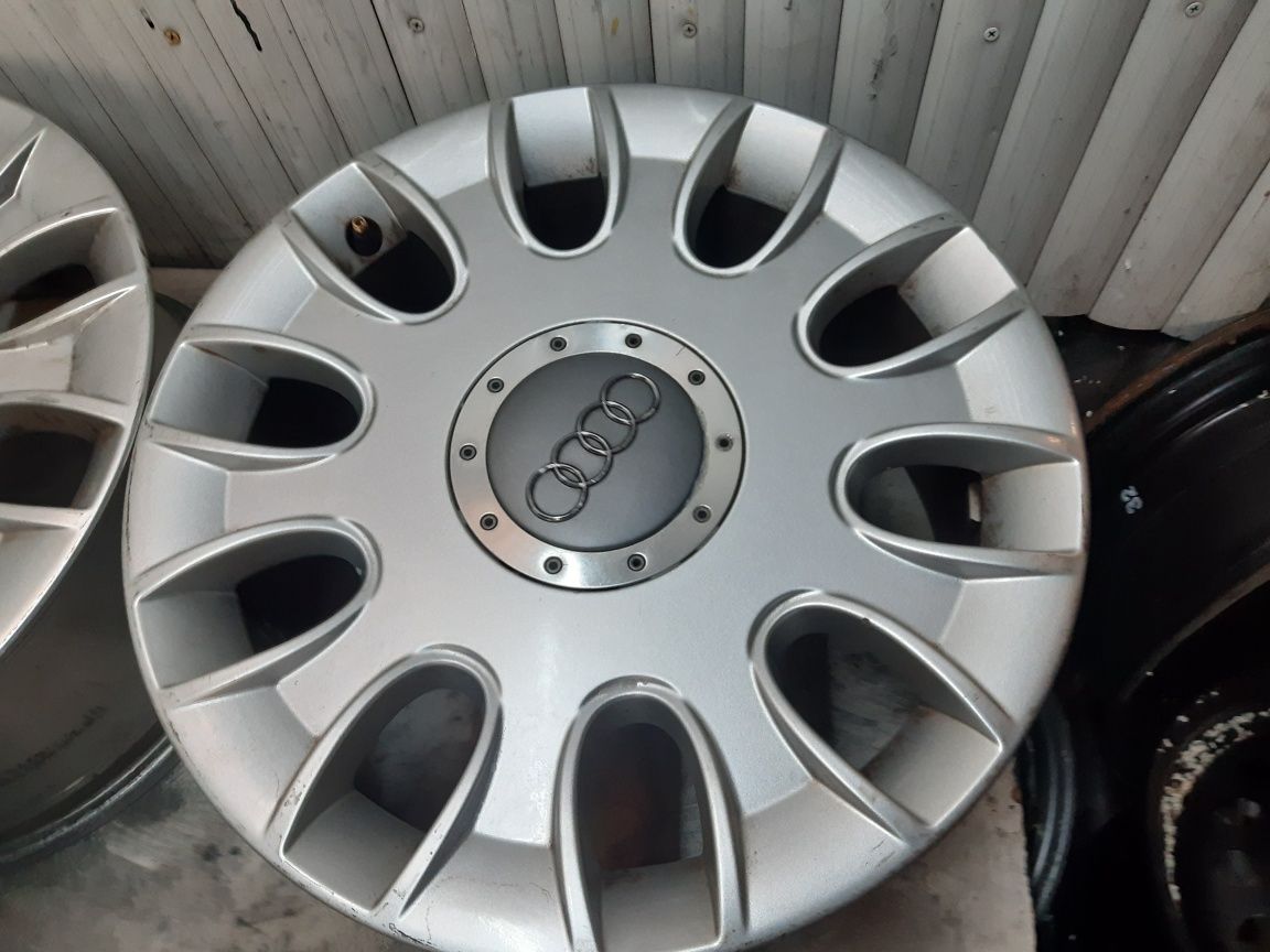 Set jante aliaj R17 Audi originale 8j ×17  et 43 5×112