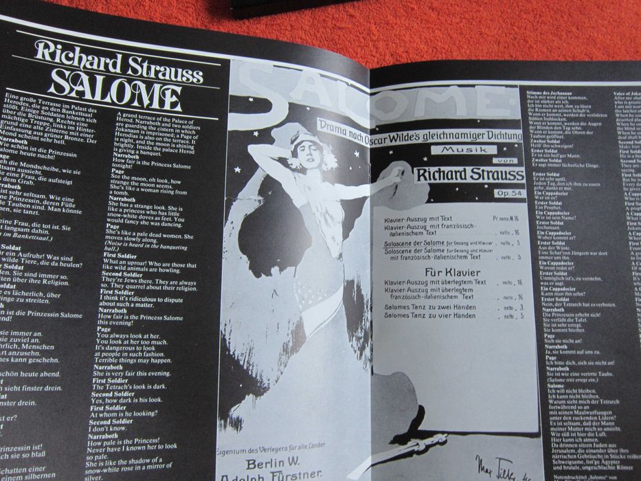 vinil rar Strauss Salome Karajan  ‎-1978 Germany impecabile