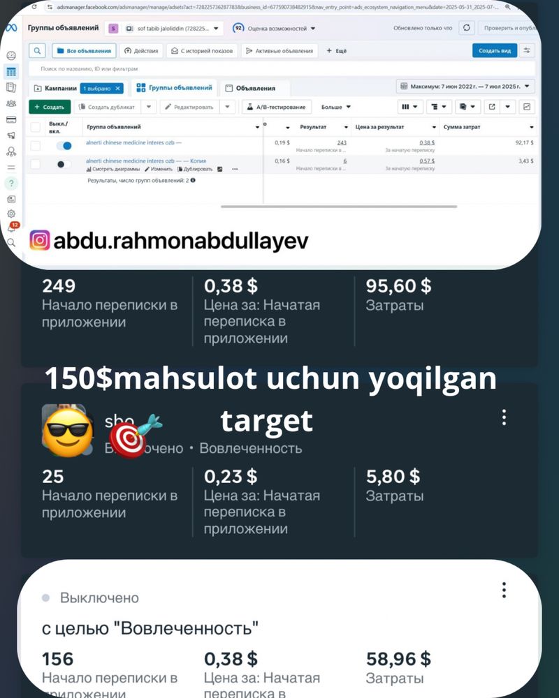 5kun testiviy ishlaymiz xizmatimiz yoqsa oylik kelishamiz