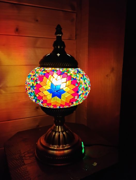 Lampa orientală mozaic