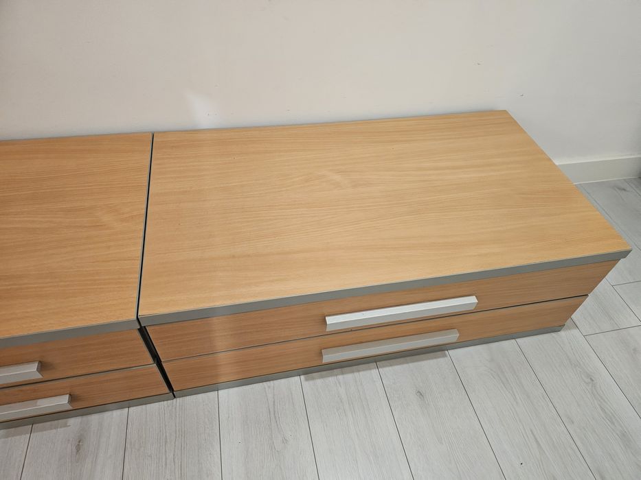 Comoda tv, pal dublu, foarte rezistenta, modulara
