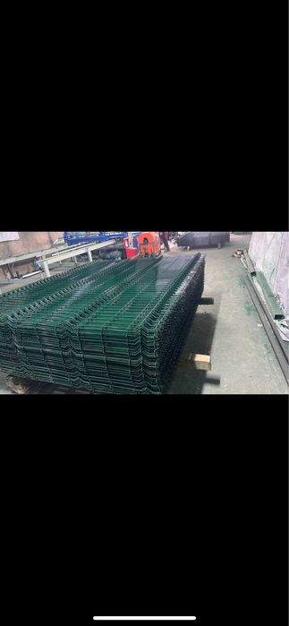 3Д сетка. Столб. Комплектующие. Ворота. Калитки./Скоба/3д панель