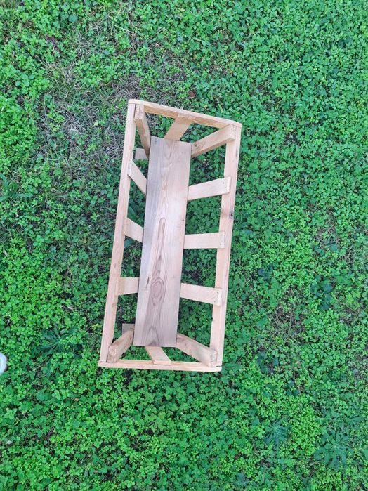 Паралия софра с два стола.Старинна