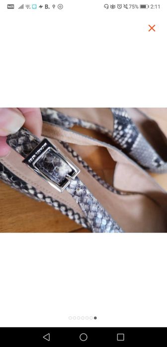 Pantofi din piele de sarpe Michael Kors, mar 38