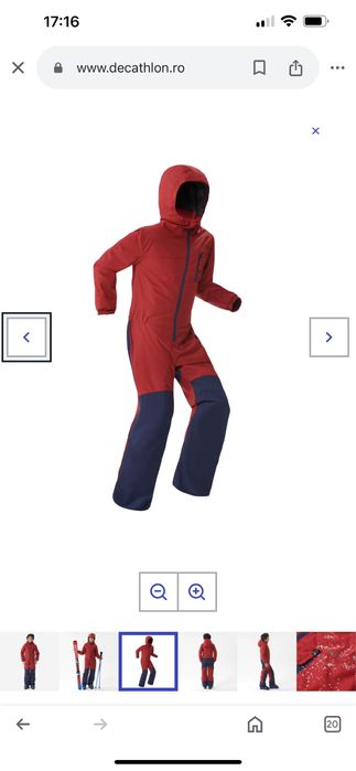 Vand combinezon de schi călduros și impermeabil