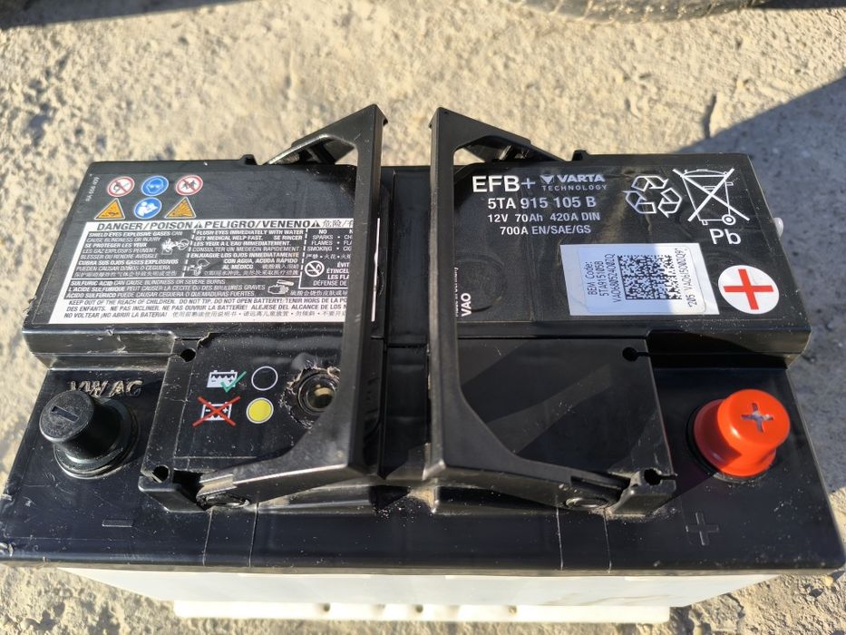 Varta 70 Ah Start Stop EFB + Made in Germany