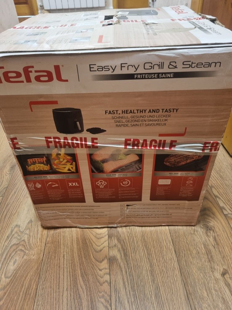 Tefal Easy fry, grill & steam,  еърфрайер
