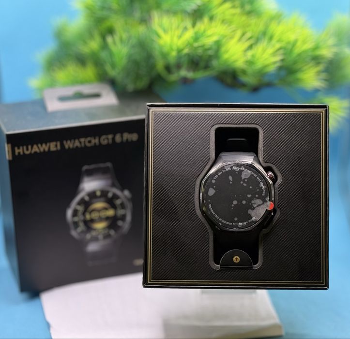 НОВ!!! Смарт часовник Huawei Watch GT 6 Pro, 46MM, Black Titanium