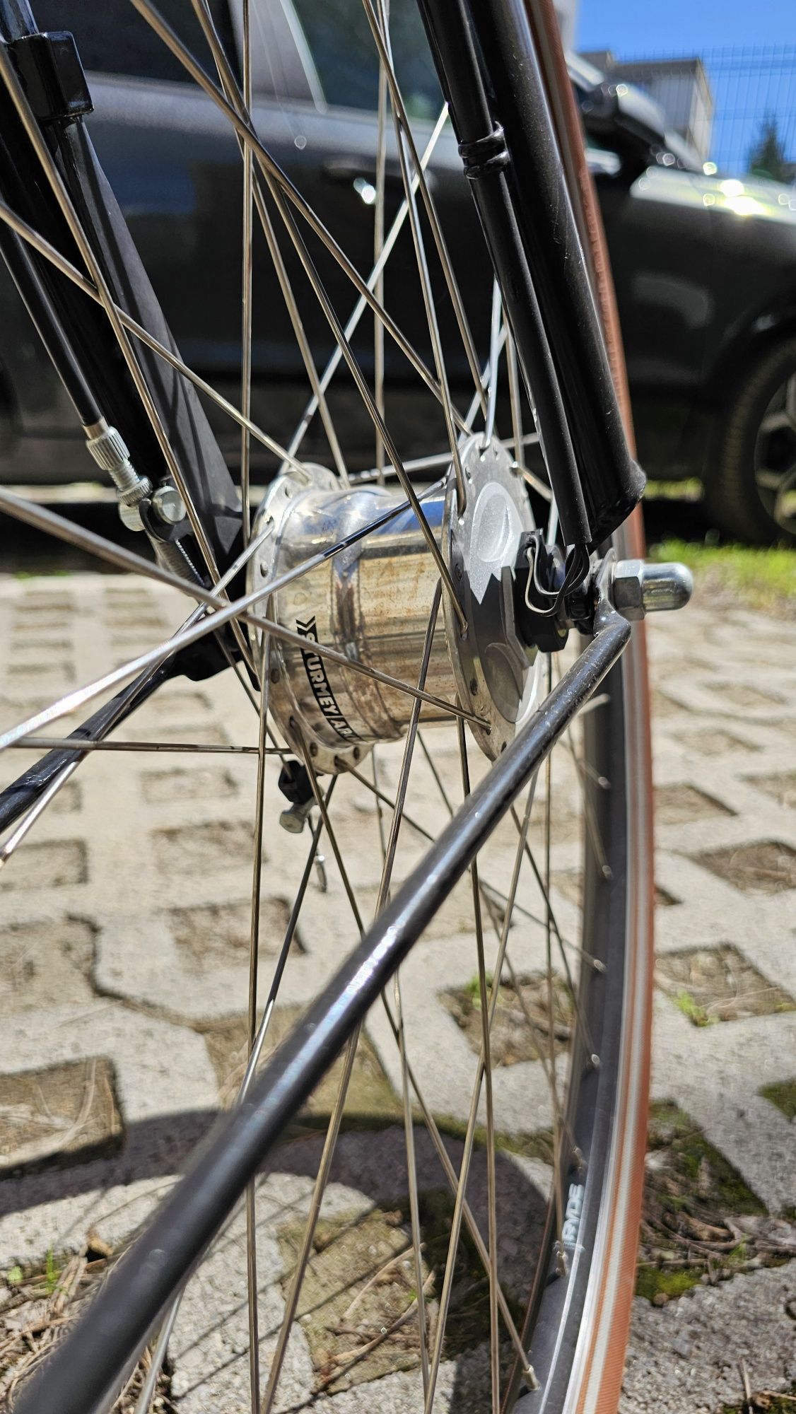 Аристократичен алуминиев велосипед Gazelle, Bismarck Shimano Nexus 7