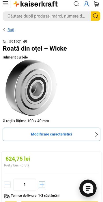 Vând role de sarcină vagonete sau Gather ,oțel cu rulment oțel din oțe