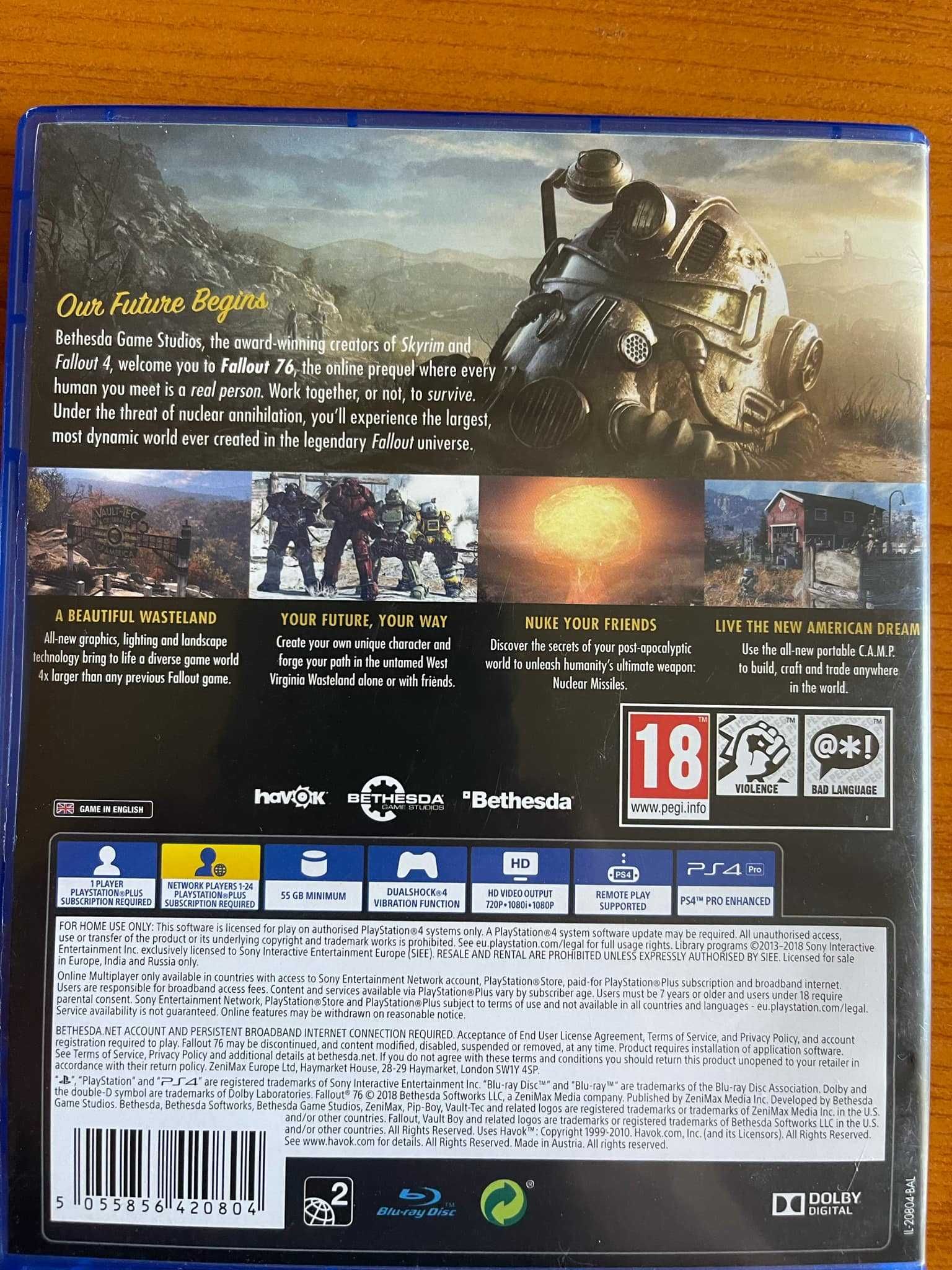 PS4 игри Death Stranding, Fallout 76, Uncharted lost legacy