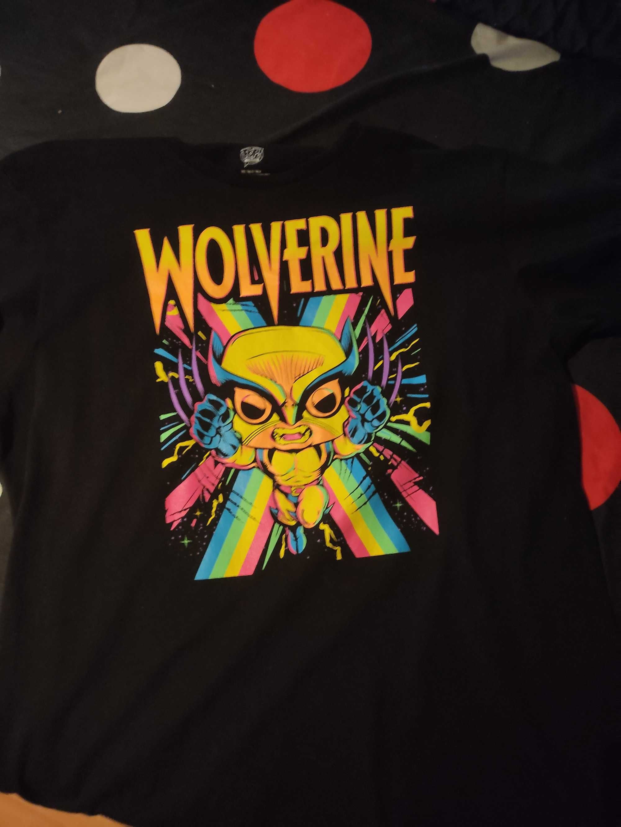 Tricou Wolverine Blacklight Funko XL