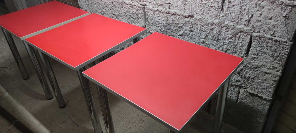 Masa, mese rezistente 68,5 x 68,5 x 72 cm, picioare metalice reglabile