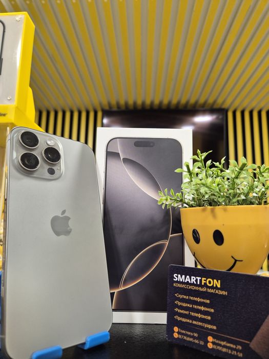 Iphone 16pro max,256гб,98%,Kaspi0-0-24