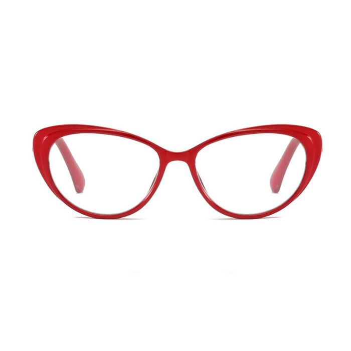 Ochelari de dama cu lentila transparenta, fara dioptrii, rame fete