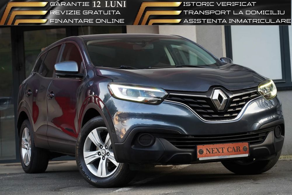 Renault Kadjar GARANTIE 12 LUNI*RATE*DISTRIBUTIE*Revizie*130Cp*Navigatie mare*Led