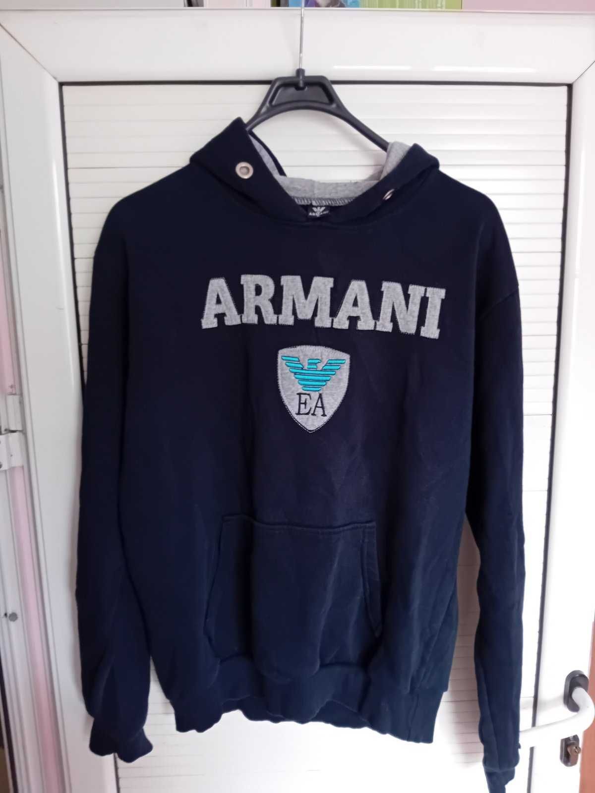 Оригинално горнище с качулка Armani