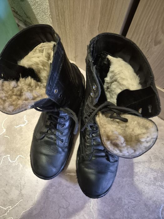 Берце зимнее, с мехом.