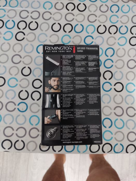 Aparat de tuns barba Remington MB320C, acumulator, 1.5 - 18 mm, 1 acce