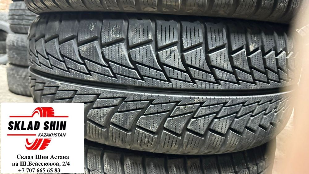 Склад шин: б/у зимние шины (липучки, шипы) 225/55/17C Европа / Япония