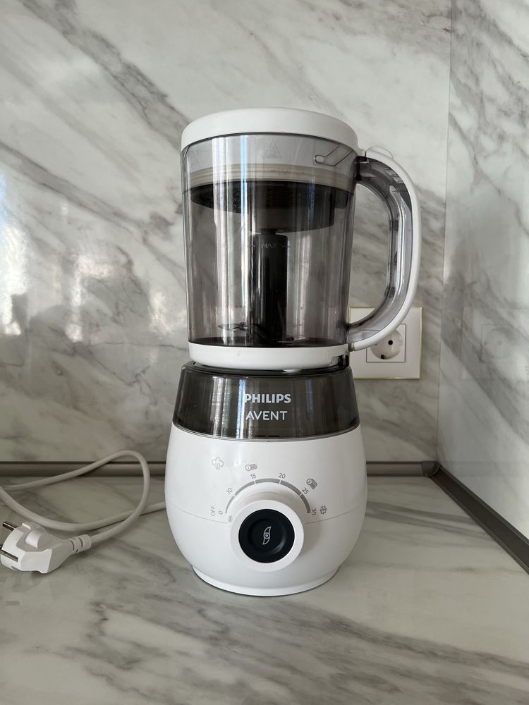 Philips Avent 4 в 1 уред за готвене на пара и чопър